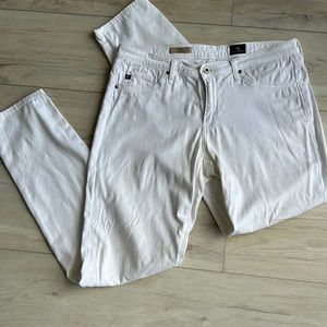 AG 30R stilt white Jeans